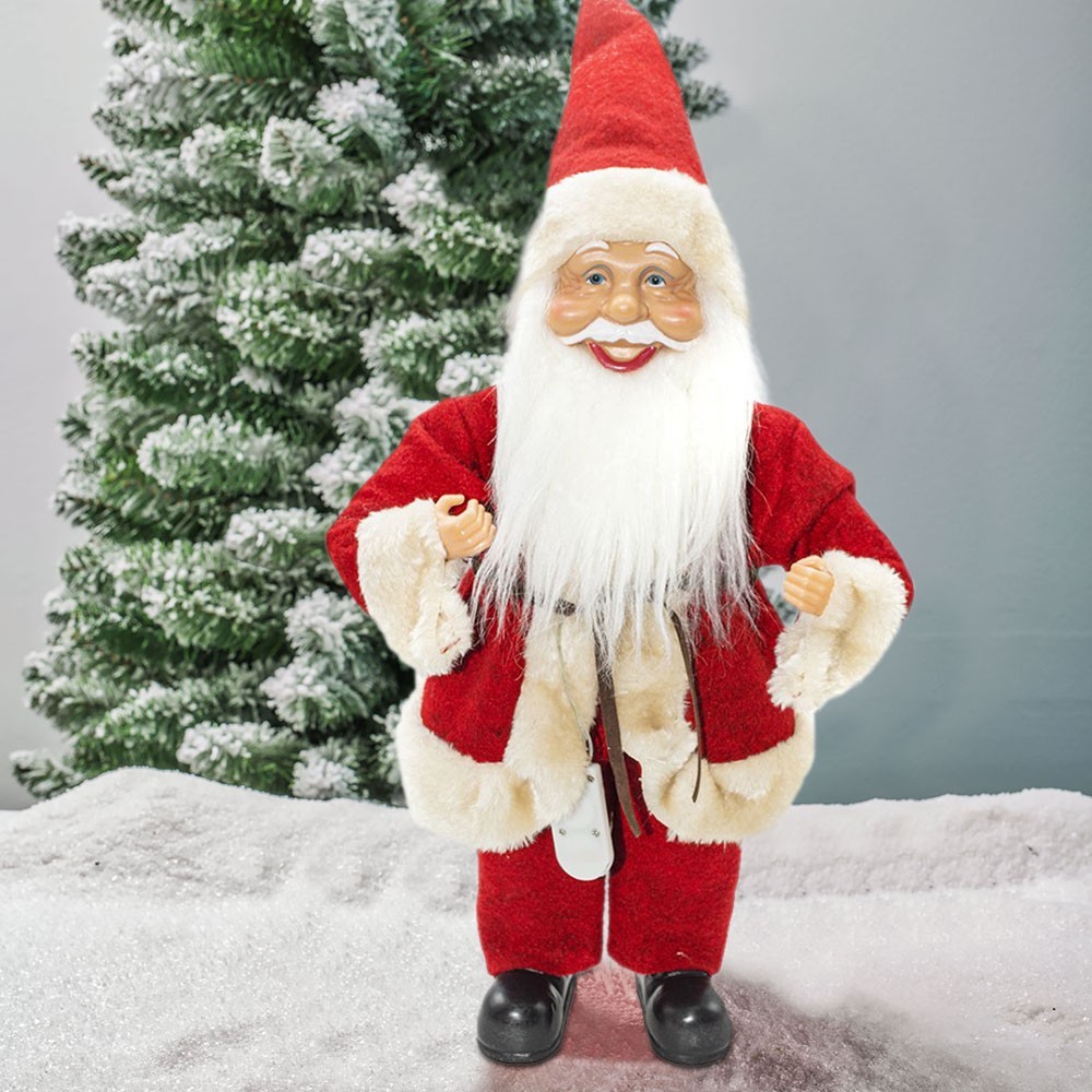 144190 Papá Noel vestido Rojo y Crema...