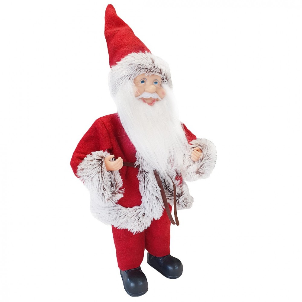 144191 Papá Noel vestido Rojo y Gris Decoración...