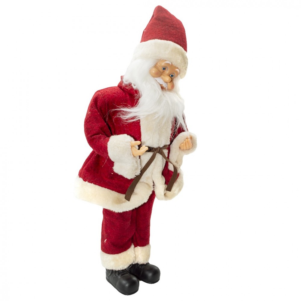 144194 Papá Noel vestido Rojo 45H cm con...