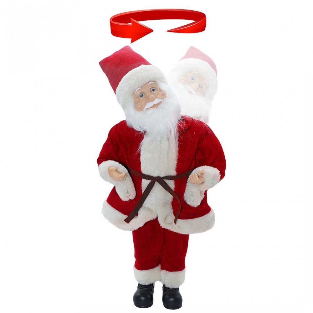 144194 Papá Noel vestido Rojo 45H cm con...