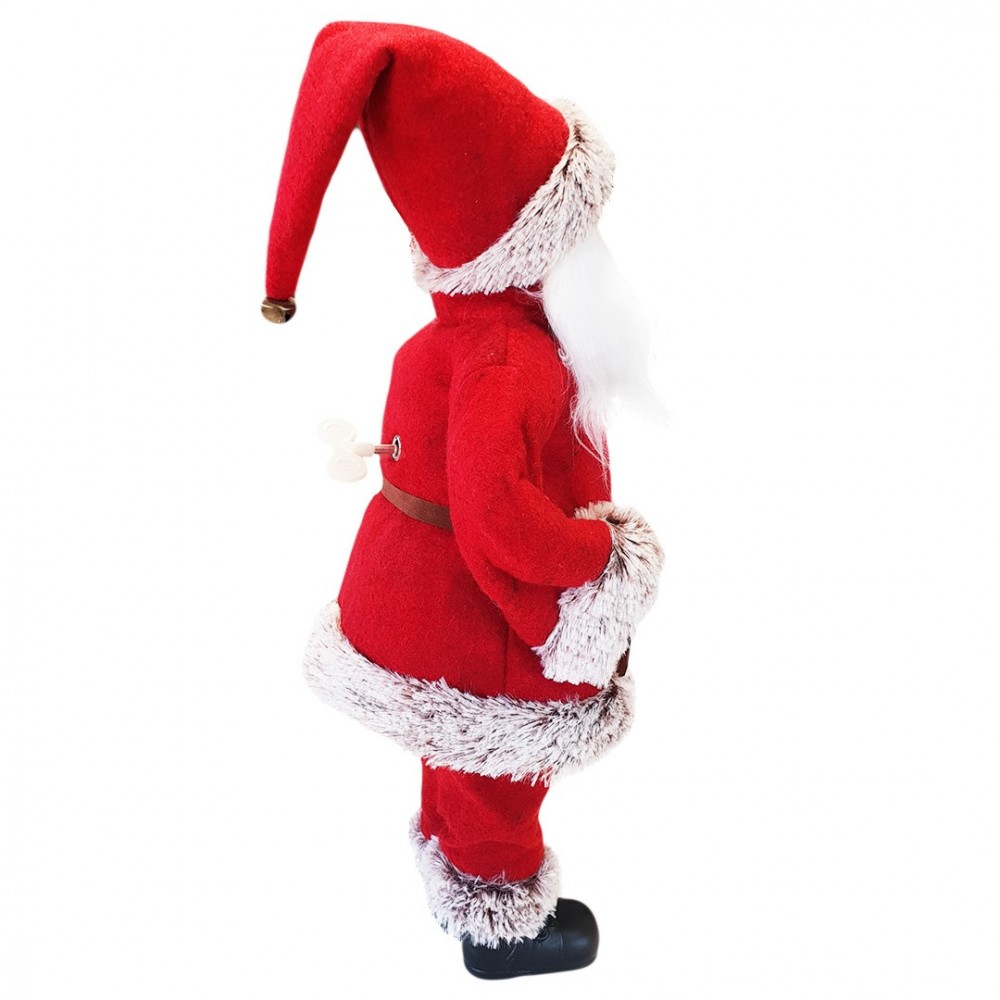 144195 Papá Noel vestido Rojo y Gris 45H con...