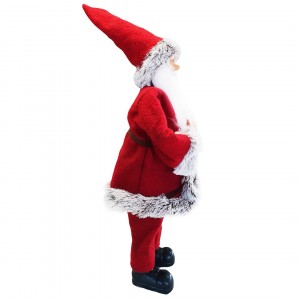 144199 Papá Noel vestido Rojo y Gris Decoración navideña... 2