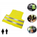 Chaleco reflectante para emergencias y para actividades deportivas (Talla única / Unisex) - Color amarillo mws1794