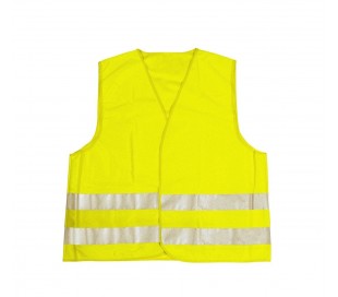 Chaleco reflectante para emergencias y para actividades deportivas (Talla única / Unisex) - Color amarillo mws1794
