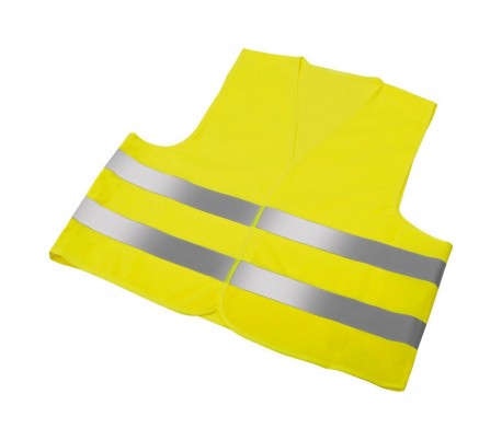 Chaleco reflectante para emergencias y para actividades deportivas (Talla única / Unisex) - Color amarillo mws1794