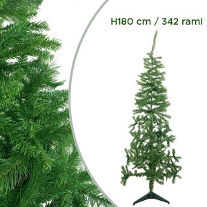 245006 Árbol de Navidad 180Hcm con 342 ramas plegables en... 2