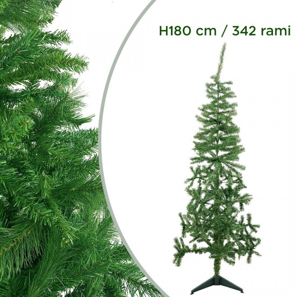 245006 Árbol de Navidad 180Hcm con 342 ramas...