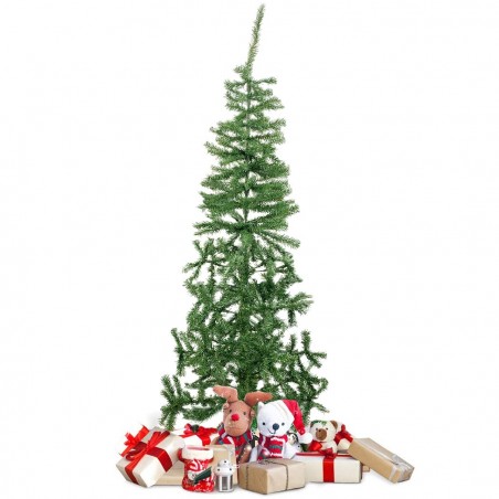 245006 Árbol de Navidad 180Hcm con 342 ramas plegables en PVC abeto artificial
