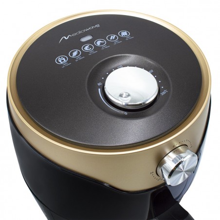 Freidora de aire AF501 hasta 200° C MyIdea capacidad 5,5 LT potencia 1350 vatios