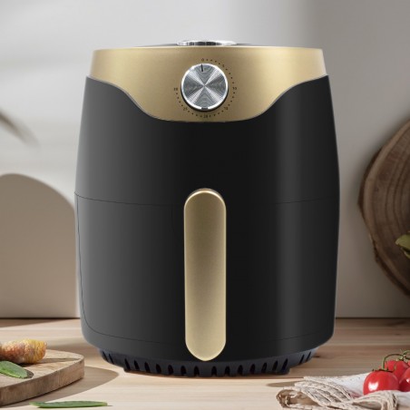 Freidora de aire AF501 hasta 200° C MyIdea capacidad 5,5 LT potencia 1350 vatios