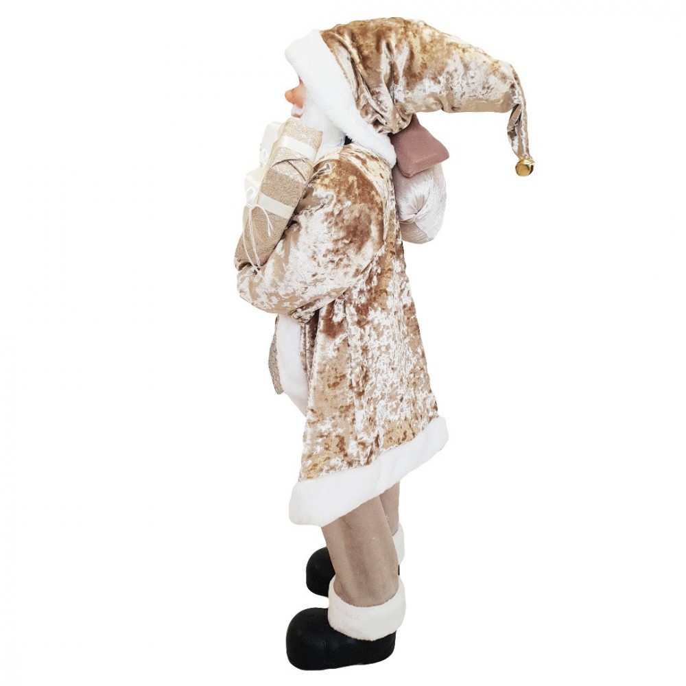 144236 Papá Noel Vestido Champagne y de...