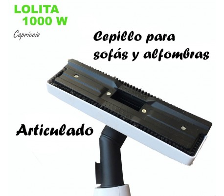 Aspiradora 1000 W LOLITA - Escoba eléctrica sin bolsa con filtro HEPA con cepillo para alfombras CAPRICCIO 583101 mws1693