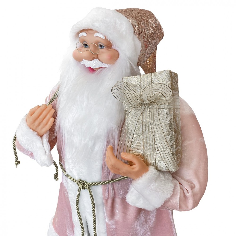 144215 Papá Noel para Decoración de terciopelo...