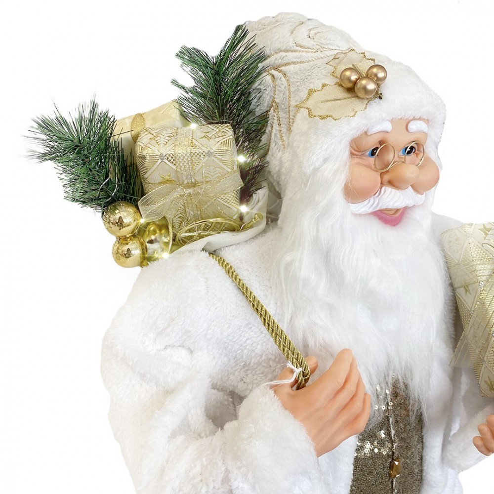 144232 Papá Noel para Decoración terciopelo...