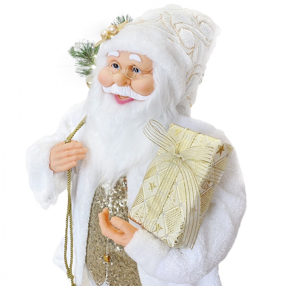 144232 Papá Noel para Decoración terciopelo...