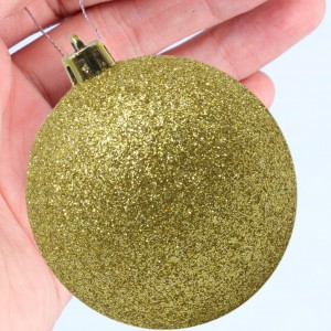389085 Paquete de 24 Bolas de Navidad 7 cm Doradas... 2