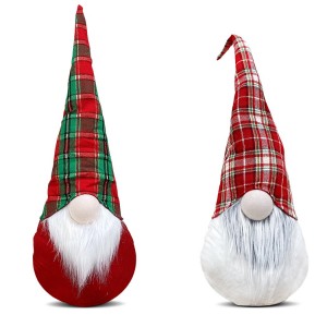 305183 Gnomo navideño vestido escocés y barba decoración...