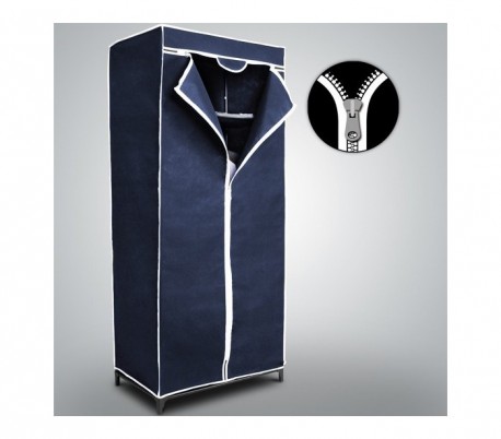 Armario guardaropa de tela 60x45x145 cm