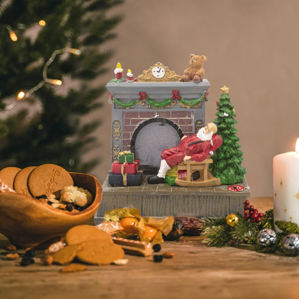 Chimenea navideña 997099 Carrusel Santa Claus...