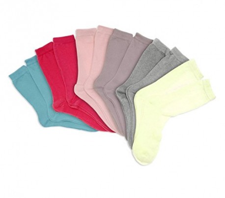 Pack de calcetines infantiles para niña (3 - 6 - 12 unidades) en diferentes colores y tallas