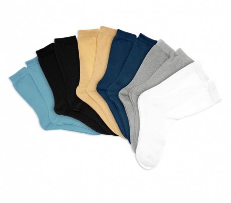 Pack de calcetines infantiles para niño (3 - 6 - 12 unidades) en diferentes colores y tallas