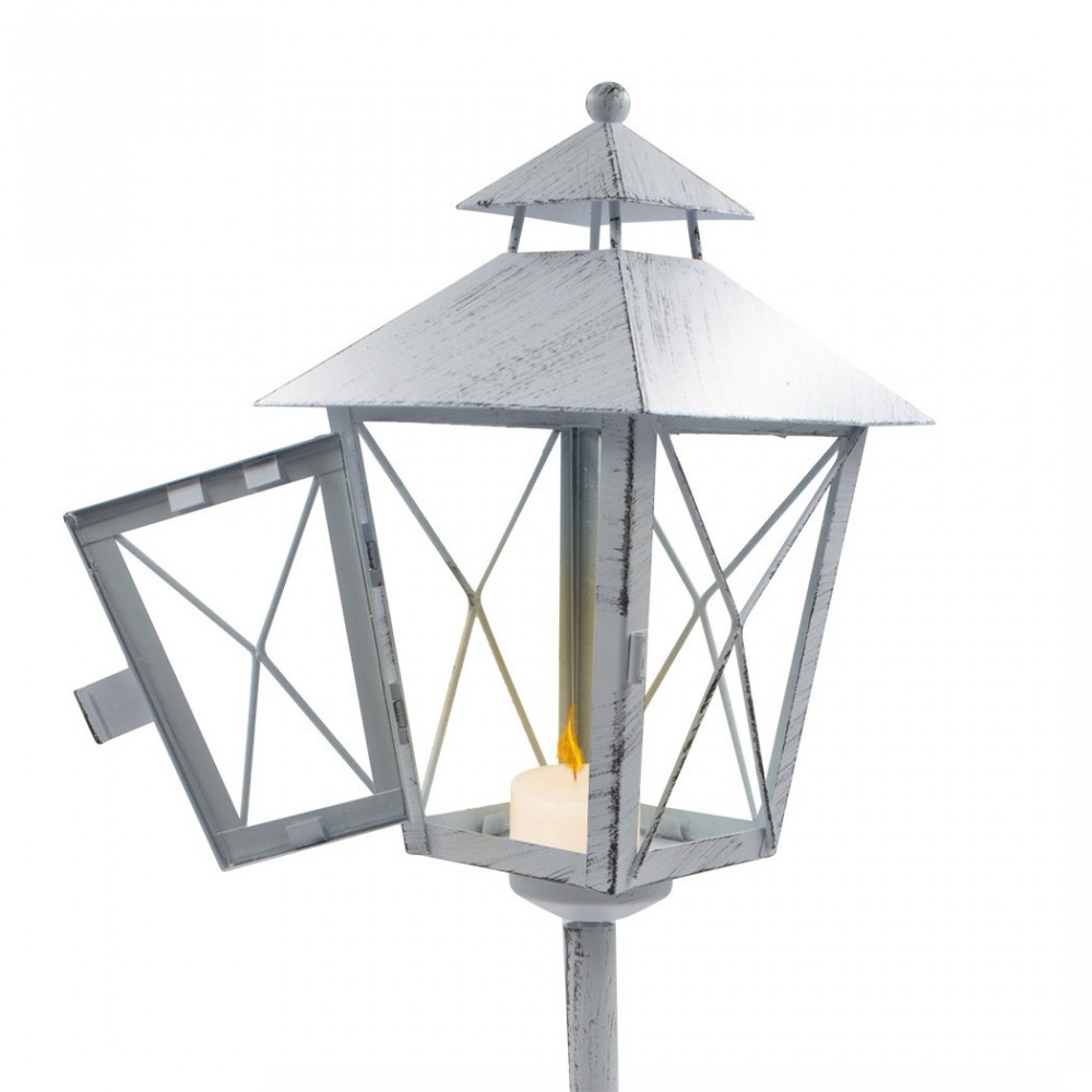 744006 Farola de Navidad blanca decoración en...