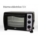 Horno eléctrico de 16 litros DCG MB9803 de 1200W con termostato hasta 230 ° y pantalla en vidrio templado - DCG