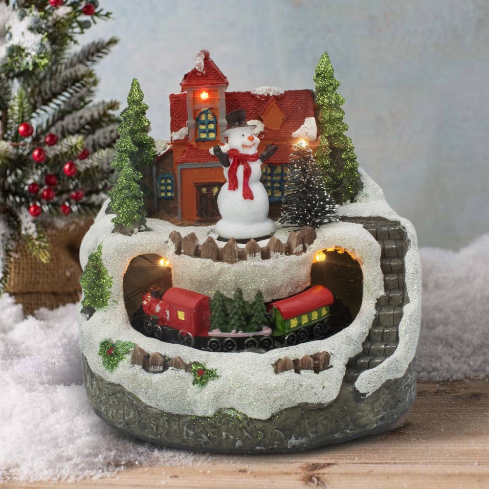 997068 Carrusel de paisajes navideños música,...