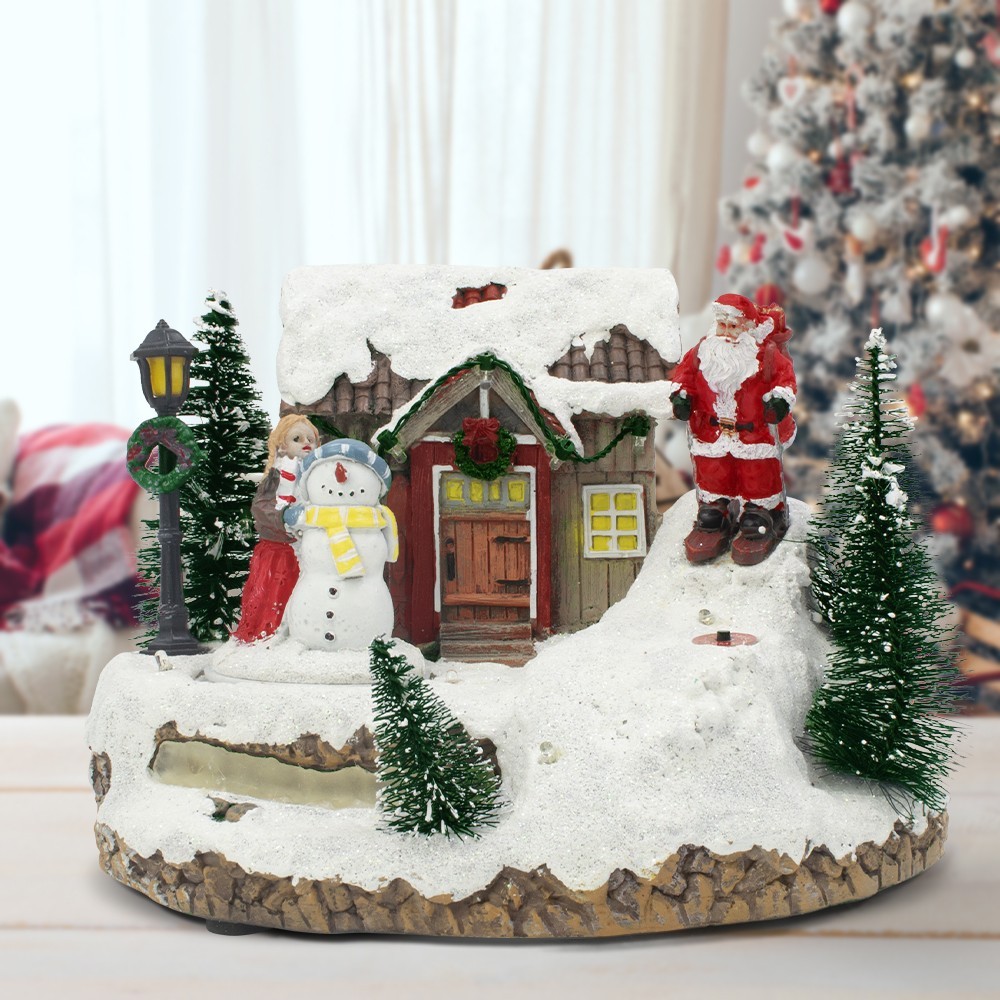 996986 Carrusel de paisajes navideños con...