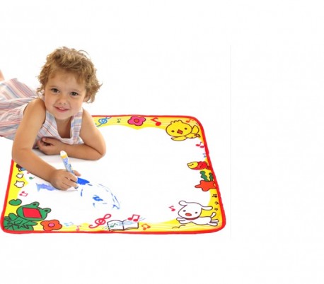 Juego infantil alfombra mágica para colorear 48 x 36 cm 2 modelos 