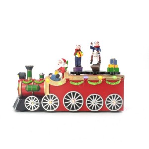 899843 Tren navideño de Papá Noel con Luces, Sonidos y... 2