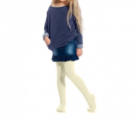 Pack de 3 o 6 leotardos de colores para niñas de algodón en varios tamaños 