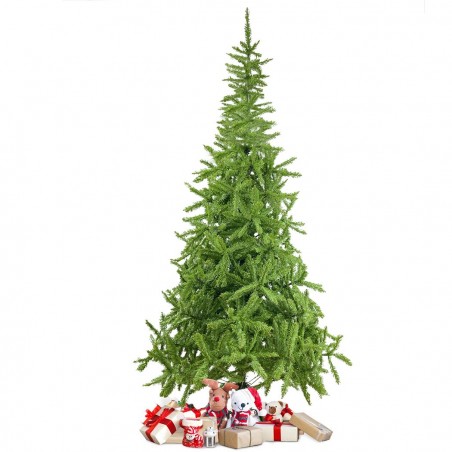 164051 Árbol de Navidad 210H Cm 1004 ramas plegables en PVC artificial