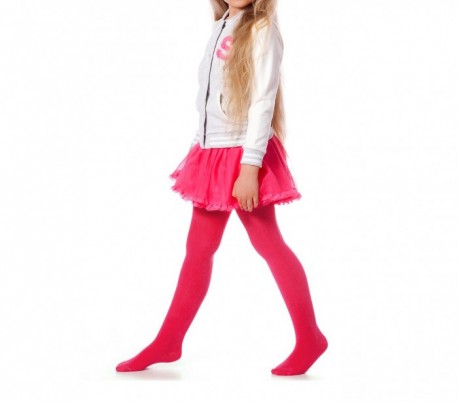 Pack de 3 o 6 leotardos de colores para niñas de algodón en varios tamaños 