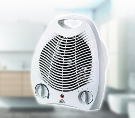 Estufa calentador vertical 2000 watt HL9337 DCG termostato con asa regulable para transporte 