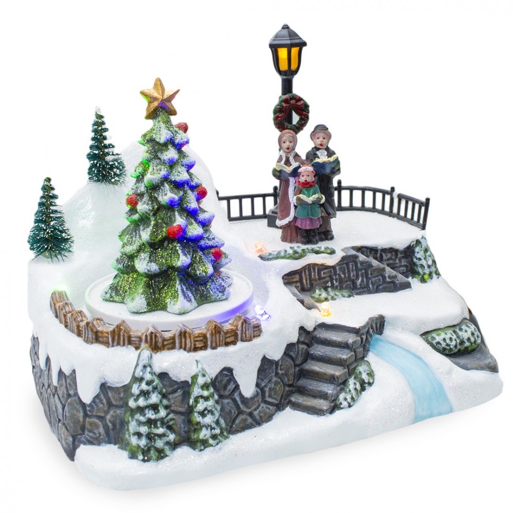 361005 Paisaje Pueblo Navideño iluminación...