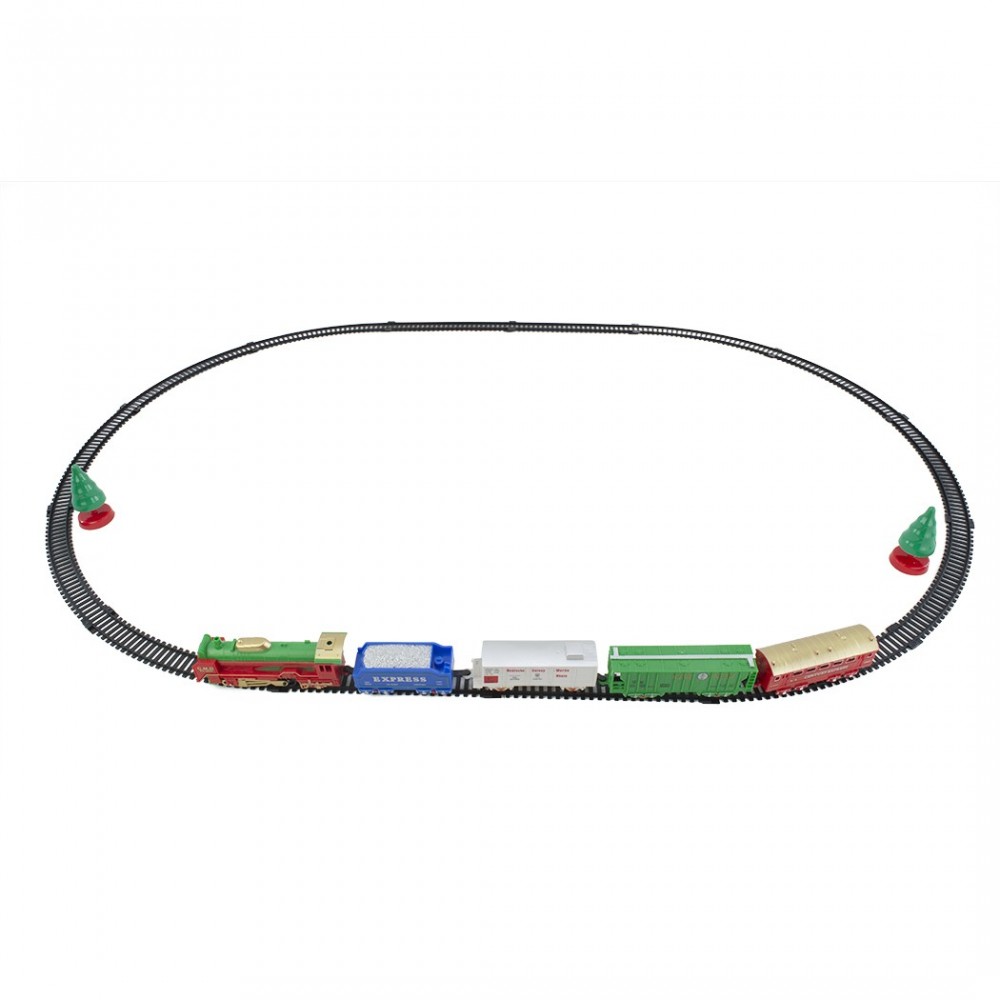 258050 Tren de Navidad 21 piezas Movimiento a...