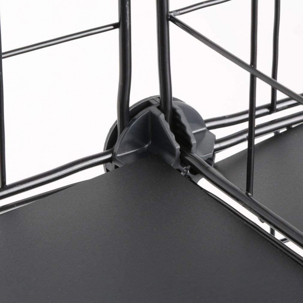 Estantería modular de malla metálica de 24...