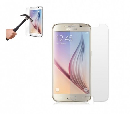 Protector de pantalla templado para smartphone que protege la pantalla contra choques y caídas Samsung S6