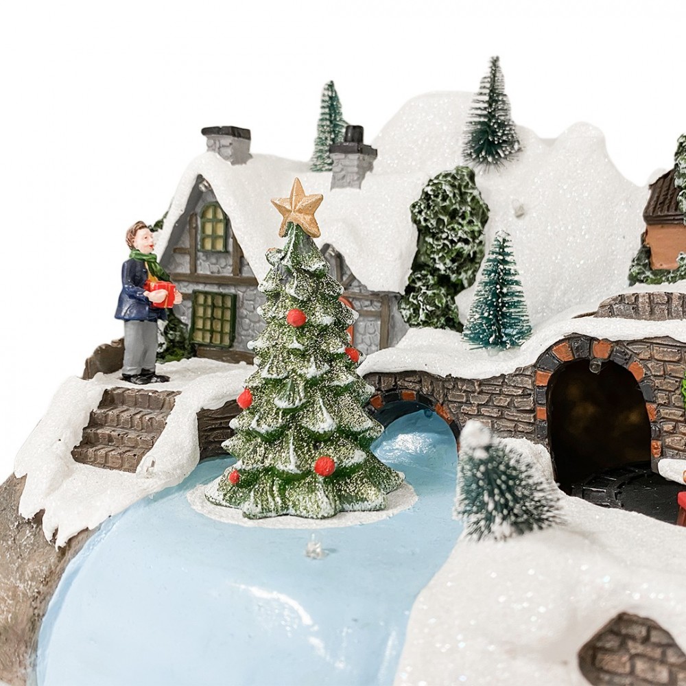 361032 Carrusel de navidad - paisaje navideño...