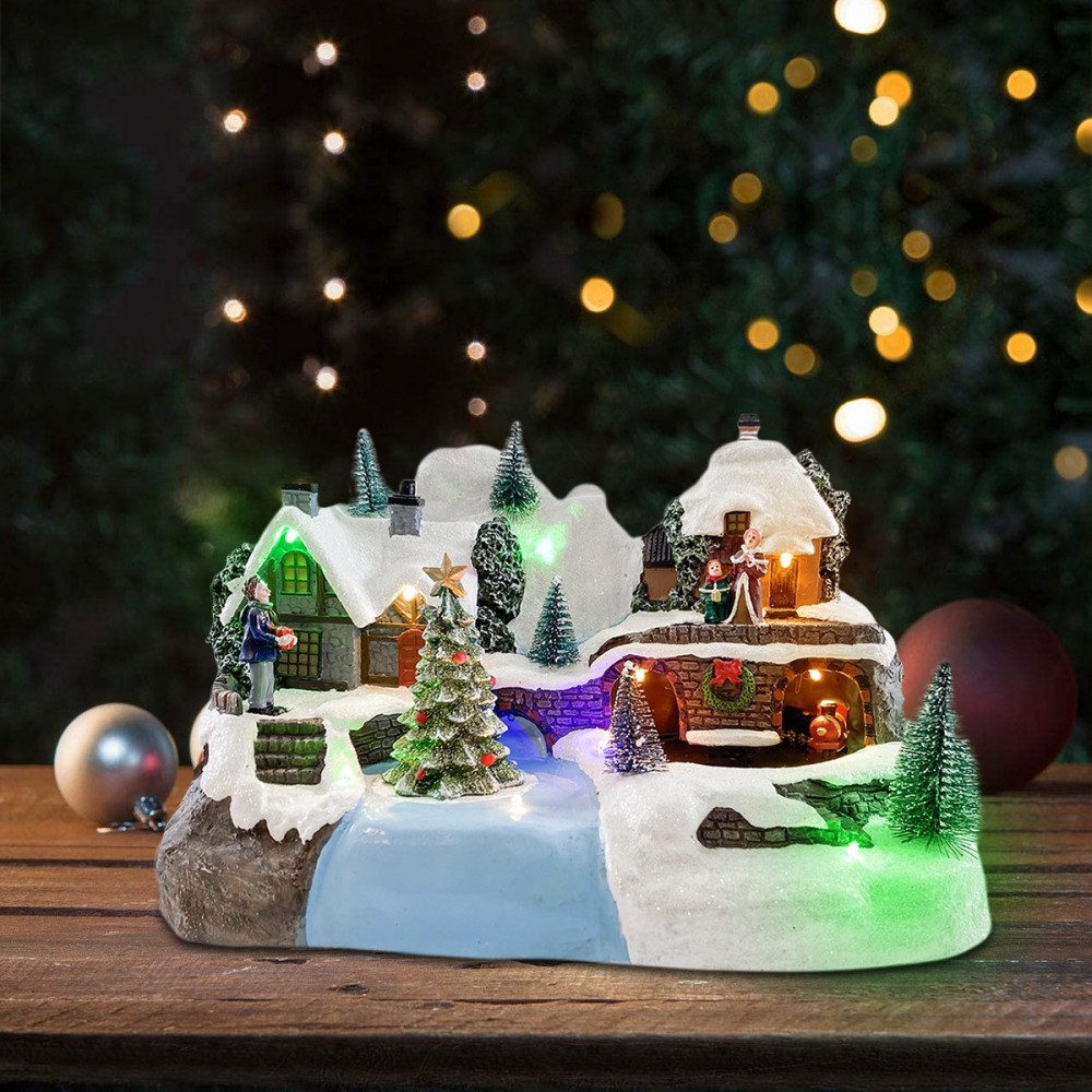 361032 Carrusel de navidad - paisaje navideño...