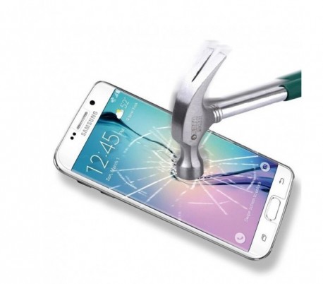 Protector de pantalla templado para smartphone que protege la pantalla contra choques y caídas Samsung S6
