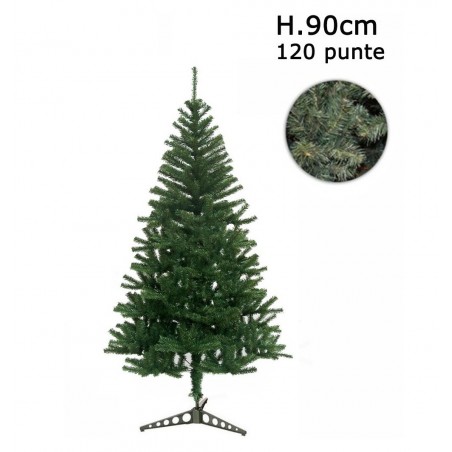 Árbol de Navidad artificial de 90 cm con 120 ramas gruesas PINO DE LAS SORPRESAS