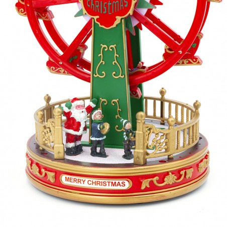 243018 Rueda panorámica de navidad Carillón H30 Luces Sonidos y Movimiento