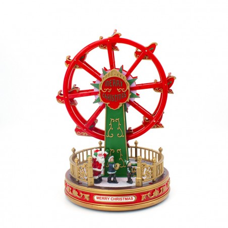 243018 Rueda panorámica de navidad Carillón H30 Luces Sonidos y Movimiento