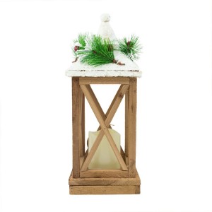 859762 Lámpara decoración de navidad en madera con luz... 2