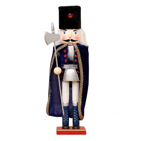 831041 Soldado decorativo 38 cm hecho de madera pintada a mano diferent. colores