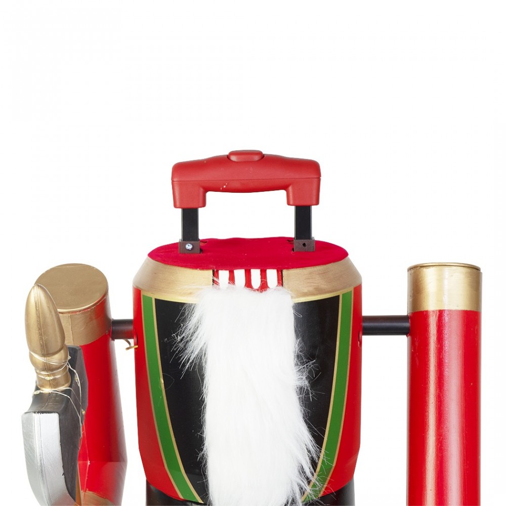 392029 Soldado cascanueces altura 110 cm con...