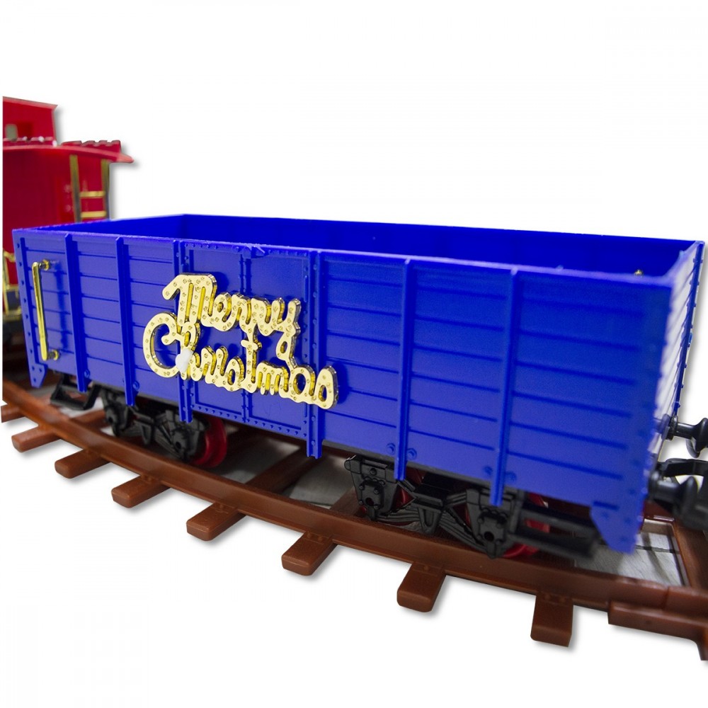 258108 Tren para árbol de Navidad a pilas con...