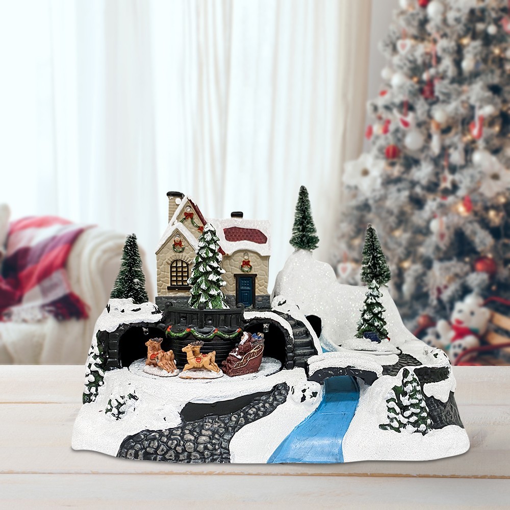 243011 Carrusel de navidad - Trineo con Luces...